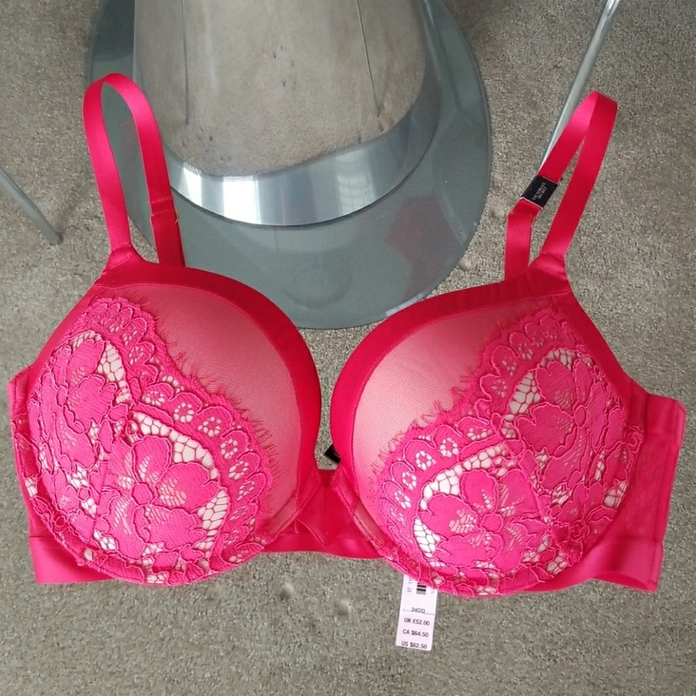 Hot Red VS Push Up Bra NWT